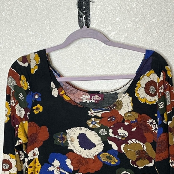 Salaam Floral Dress Sz Med - Picture 2 of 8